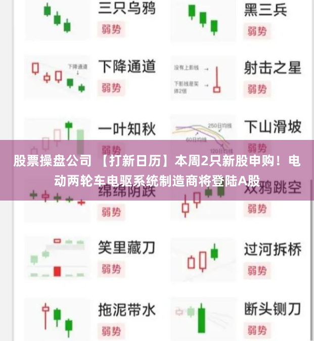 股票操盤公司 【打新日歷】本周2只新股申購！電動兩輪車電驅(qū)系統(tǒng)制造商將登陸A股
